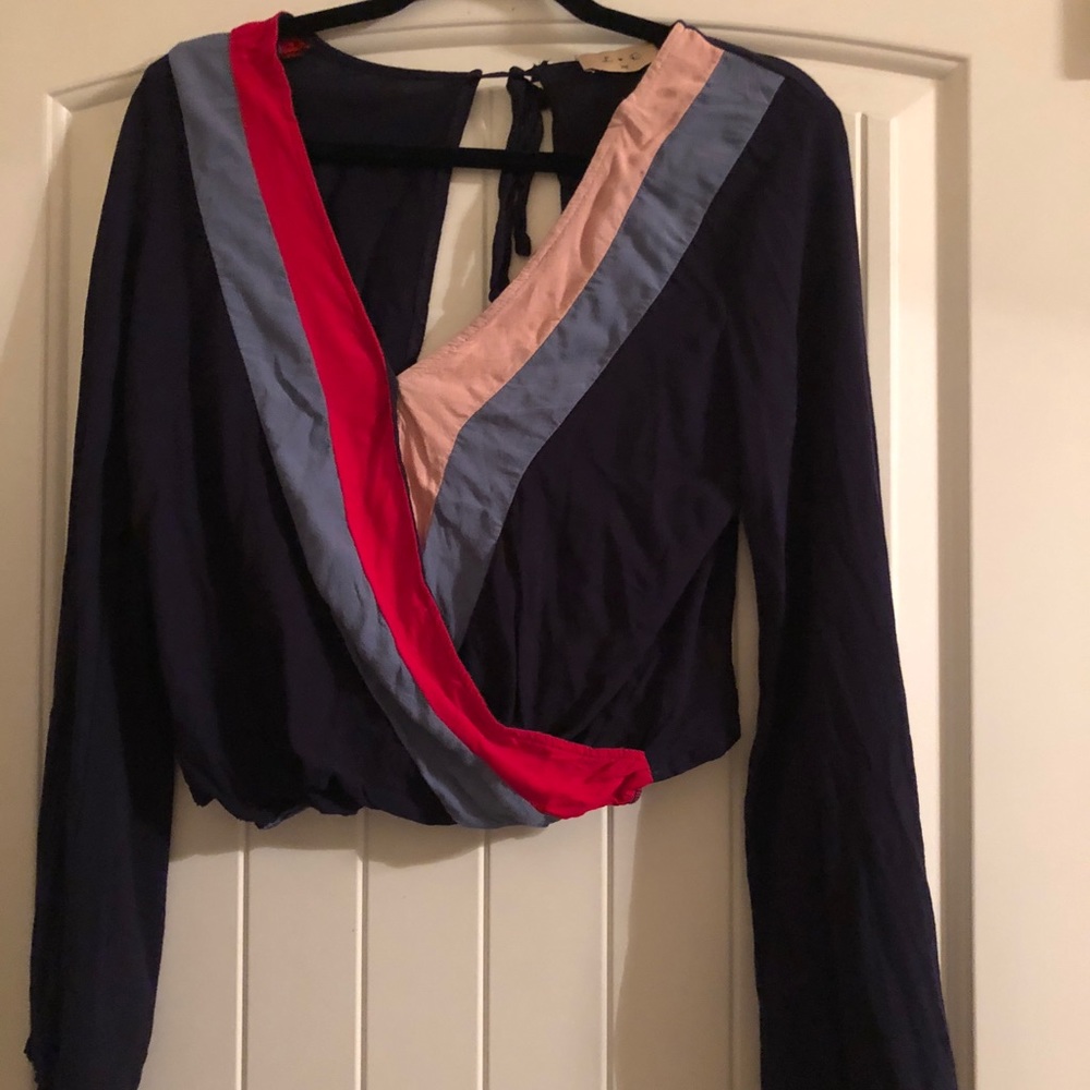 Forever 21 open back shirt!
